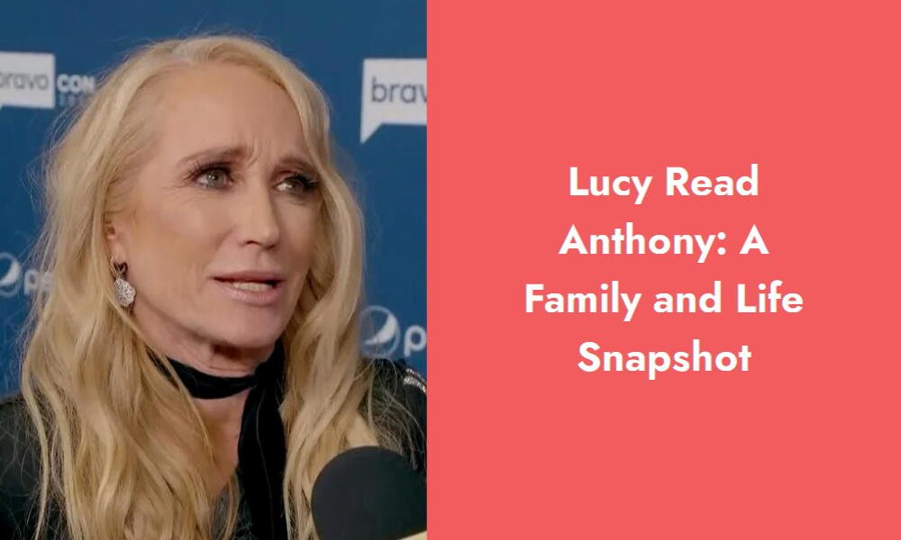 lucy read anthony a family and life snapshot i