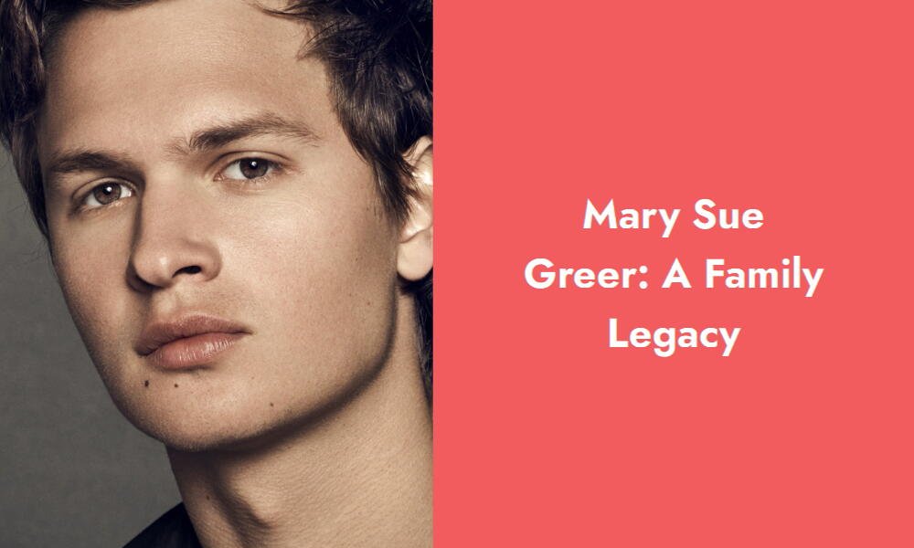 mary sue greer a family legacy i