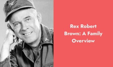 rex robert brown a family overview i1250 569