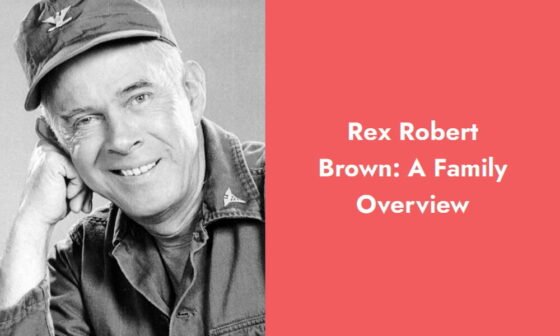 rex robert brown a family overview i1250 569